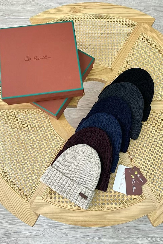 Мужская шапка Loro Piana Niseko Premium - Blue