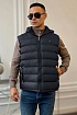 Тёмно-синий жилет Tommy Hilfiger embroidered-logo