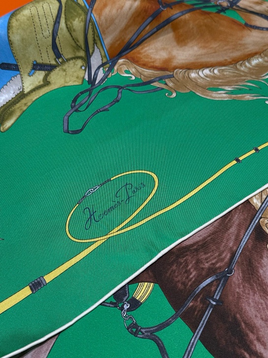 Платок Hermes Grand Galop premium 88x88 см