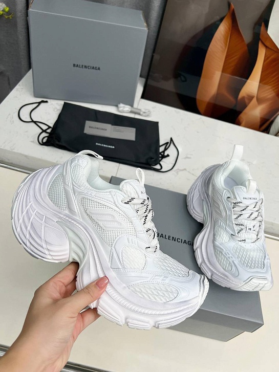 Женские кроссовки Balenciaga 10XL premium  - White