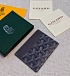 Кожаный кардхолдер Goyard Saint Sulpice premium 10.5x7 см