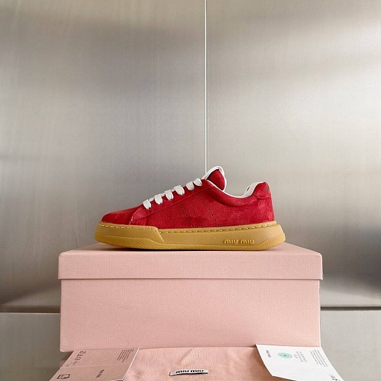 Женские кроссовки MIU MIU Premium - Red