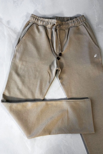 Мужские штаны Brioni бежевого цвета   
