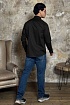 Мужская рубашка Loro Piana logo-embroidered - Black