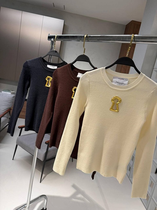 Женский лонгслив Schiaparelli premium - Brown