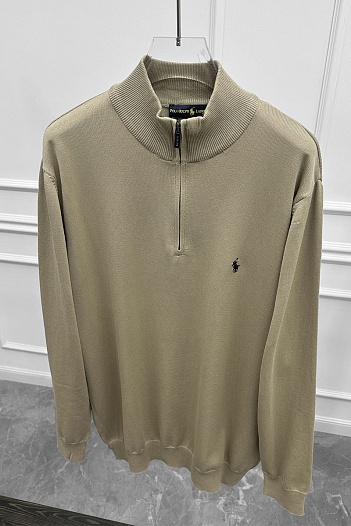 Мужская кофта Роlо Ralрh Lаurеn half-zip - Beige   