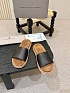Мужские кожаные шлёпанцы Brunello Cucinelli