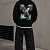 Мужское чёрное худи Off-White Arrows logo-print