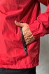Ветровка с капюшоном Prada красного цвета