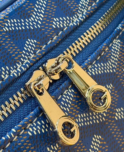 Кожаная сумка Goyard Muse Vanity Case ​premium 20x16x14 см   