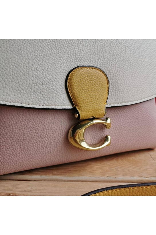 Кожаная сумка Coach May 31x23 см (2 расцветки)