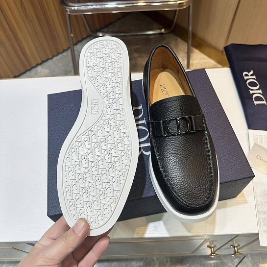 Мужские кожаные лоферы Dior