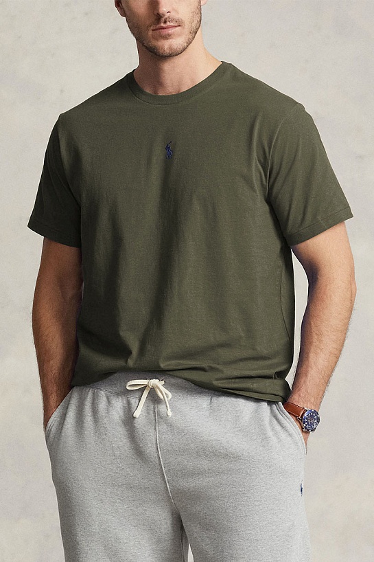 Футболка Polo Ralph Lauren зелёного цвета