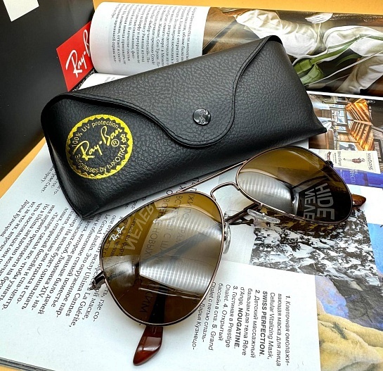 Солнцезащитные очки Ray-Ban Aviator Large Metal