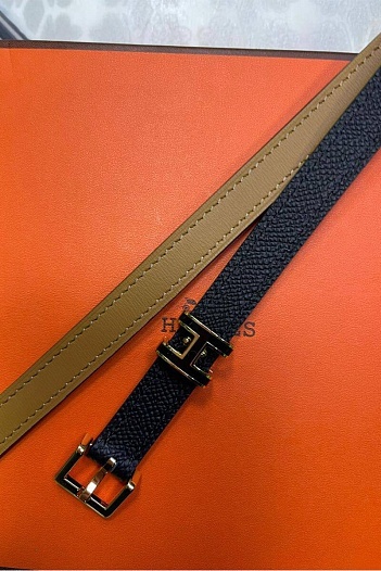 Кожаный ремень Hermes (3 расцветки)   