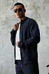 Кофта на молнии Hugo Boss logo-patch - Navy
