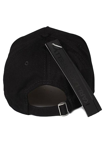 Чёрная бейсболка Karl Lagerfeld   