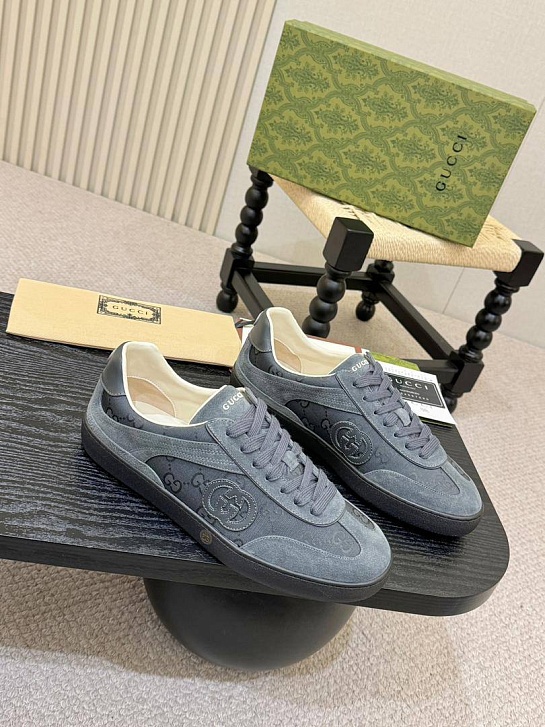 Мужские кроссовки Gucci G75 - Grey