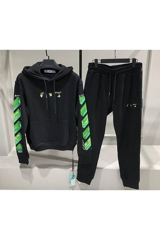 Мужские чёрные штаны Off-White Marker Arrow