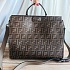 Женская кожаная сумка Fendi 35.5x29 см