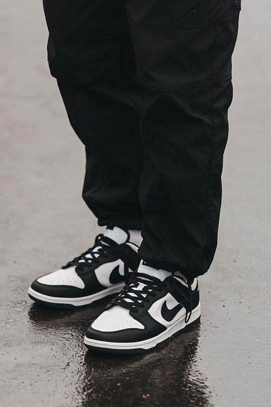Кроссовки Nike Dunk Low - Black / White