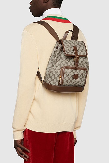 Рюкзак Gucci Interlocking G 26.5x30x13 см   