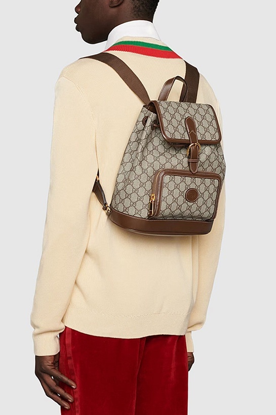 Рюкзак Gucci Interlocking G 26.5x30x13 см