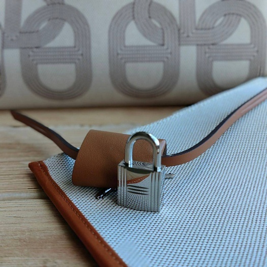 Женская сумка Hermes HerBag 30x26 см - Brown   