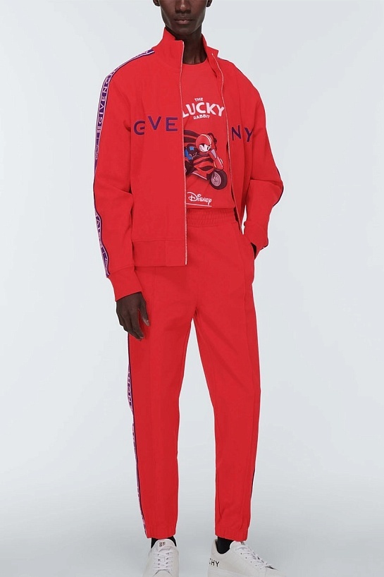 Красная футболка Givenchy x Disney Oswald The Rabbit