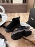 Женские замшевые ботинки UGG Heights - Black