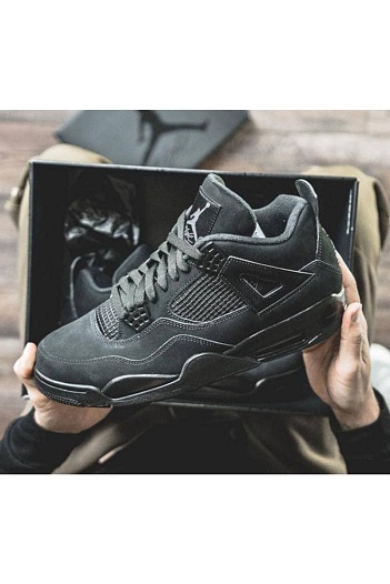 Кроссовки Nike Air Jordan IV Retro - Triple Black   