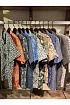 Мужская синяя рубашка Dolce & Gabbana floral-print