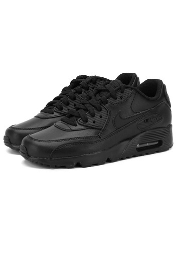Кроссовки Nike Air Max 90 Leather - Triple Black   