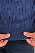 Мужской джемпер Polo Ralph Lauren cable-knit - Navy