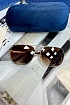 Брендовые солнцезащитные очки авиаторы Gucci