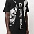 Чёрная оверсайз футболка со стразами Philipp Plein The Skull