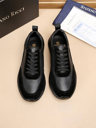 Мужские комбинированные кроссовки Stefano Ricci   