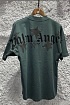 Оверсайз футболка Palm Angels Shooting Star - Dark Green
