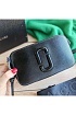 Кожаная сумка Marc Jacobs Snapshot 19x11 см - Black