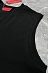 Чёрная майка Hugo Boss Dankto classic badge