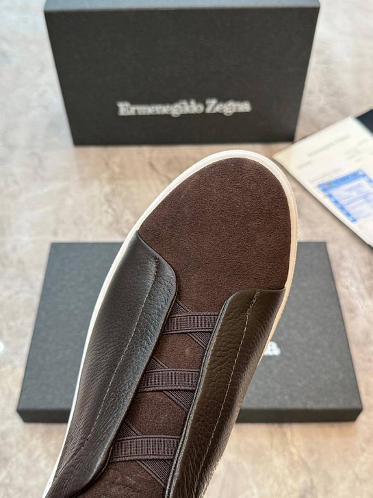 Мужские кроссовки Ermenegildo Zegna Triple Stitch