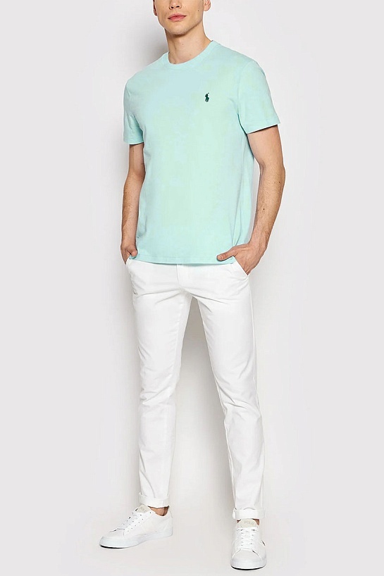 Бирюзовая футболка Роlо Ralрh Lаurеn basic