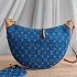 Женская сумка Louis Vuitton Loop Hobo Monogram Jeans 35x25 см