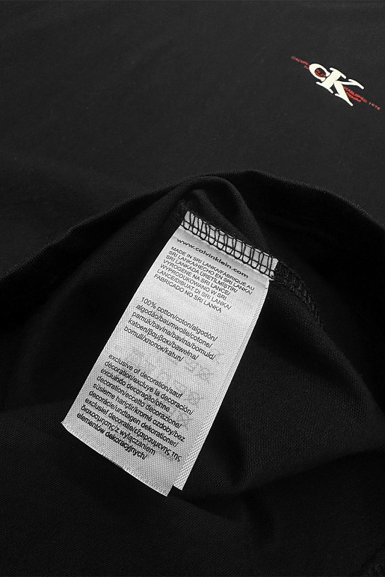 Мужская чёрная футболка Calvin Klein Urban Graphic