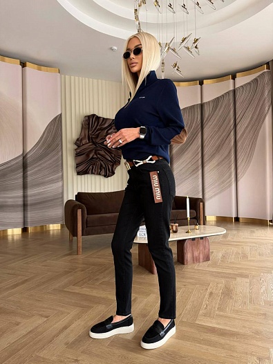 Женские джинсы MIU MIU Premium - Black   