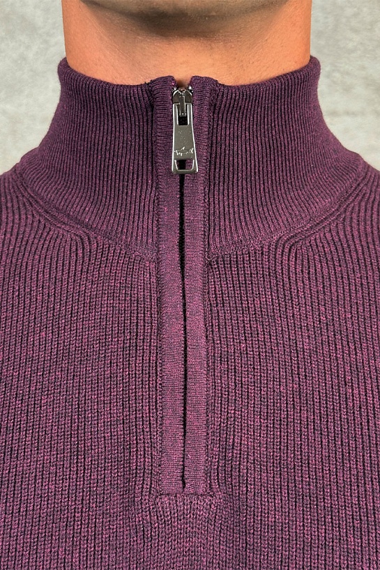 Мужской джемпер Paul & Shark zip-up - Purple