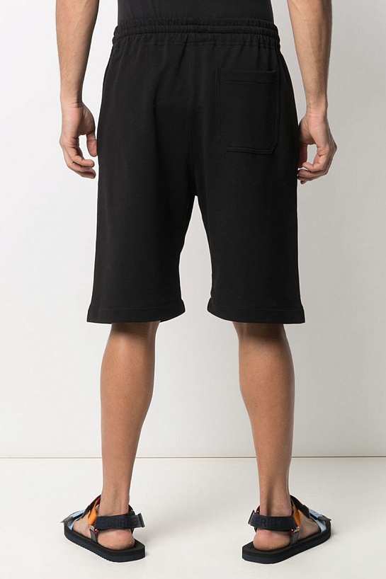 Мужские чёрные шорты MSGM