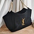 Замшевая сумка Yves Saint Laurent 35x27 см - Black
