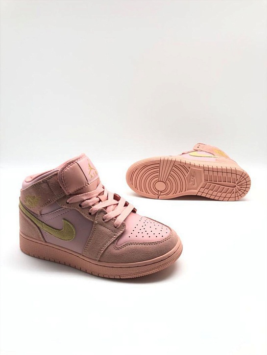 Женские кроссовки Nike Dunk High - Pink