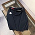 Тёмно-синяя ветровка Moncler Carles logo-patch
